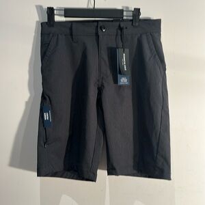 Kenneth Cole Tech flexible shorts in gray NEW Small